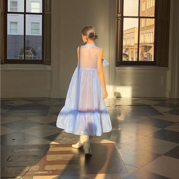 Kamperett | Mae Dress | Cornflower | SM - Picture 6 of 8